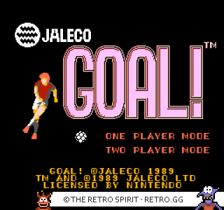 Game screenshot of Goal!