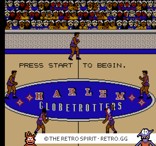 Game screenshot of Harlem Globetrotters