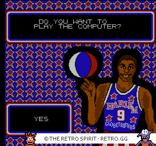 Game screenshot of Harlem Globetrotters