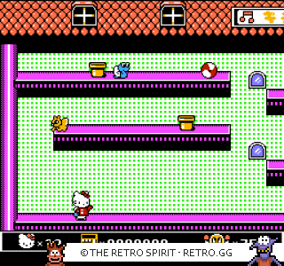 Game screenshot of Hello Kitty no Ohanabatake