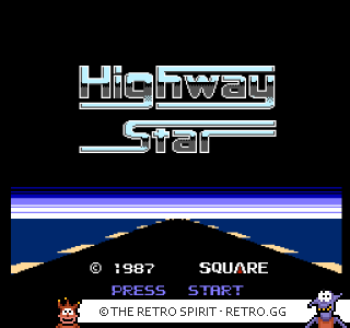 Game screenshot of Highway Star