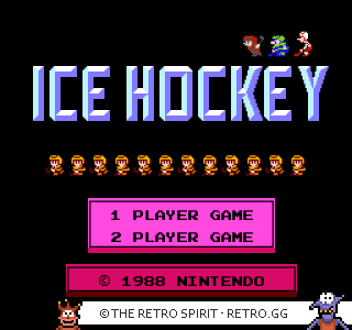 Game screenshot of Ice Hockey