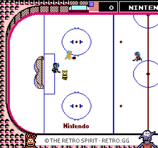 Game screenshot of Ice Hockey