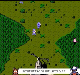 Game screenshot of Ikari Warriors