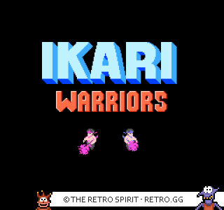 Game screenshot of Ikari Warriors