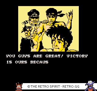 Game screenshot of Ikari Warriors II: Victory Road