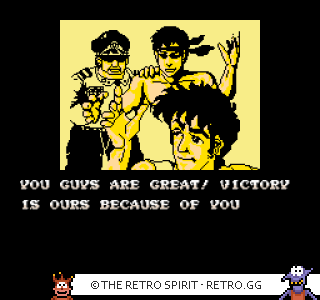 Game screenshot of Ikari Warriors II: Victory Road