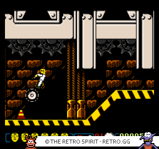 Game screenshot of The Incredible Crash Dummies