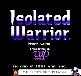 Game screenshot of Isolated Warrior