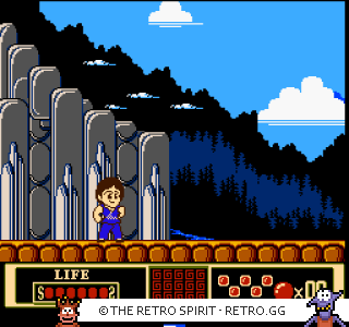 Game screenshot of Jackie Chan