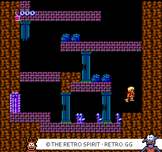 Game screenshot of Kid Icarus