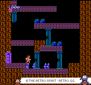 Game screenshot of Kid Icarus