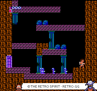 Game screenshot of Kid Icarus