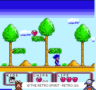 Game screenshot of Kid Klown in Night Mayor World