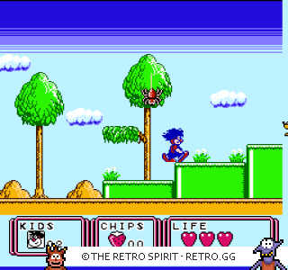 Game screenshot of Kid Klown in Night Mayor World