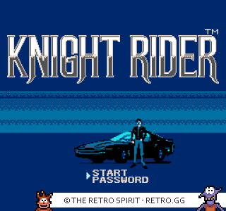 Game screenshot of Knight Rider