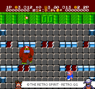 Game screenshot of Kung-Fu Heroes