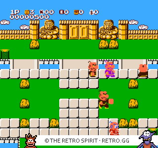 Game screenshot of Kung-Fu Heroes