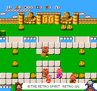 Game screenshot of Kung-Fu Heroes