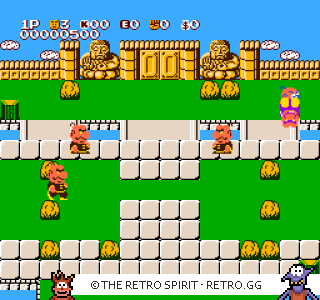 Game screenshot of Kung-Fu Heroes