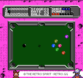 Game screenshot of Lunar Ball