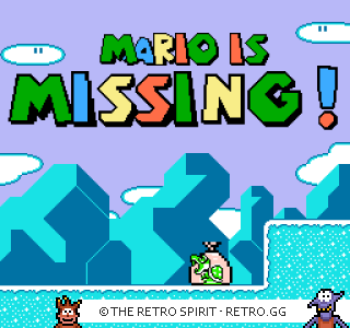 Game screenshot of Mario Is Missing!