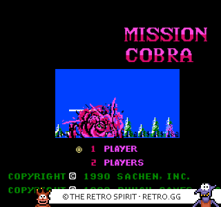 Game screenshot of Mission Cobra