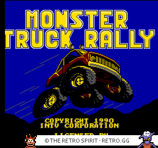 Game screenshot of Monster Truck Rally