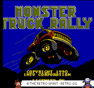 Game screenshot of Monster Truck Rally