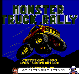 Game screenshot of Monster Truck Rally