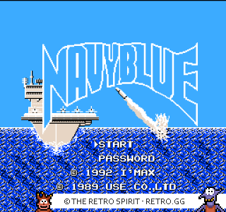 Game screenshot of Navy Blue