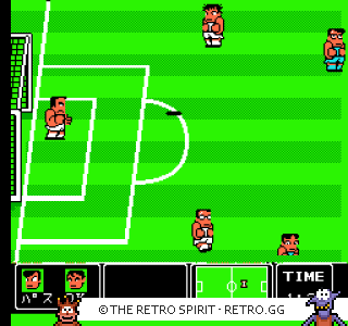 Game screenshot of Nekketsu Koukou Dodgeball-bu: Soccer-hen