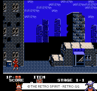 Game screenshot of Ninja Crusaders