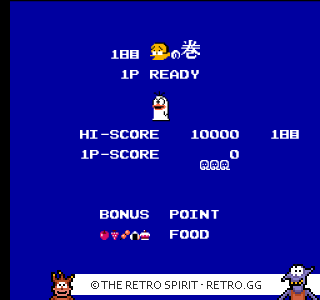 Game screenshot of Obake no Q Tarou: Wanwan Panic