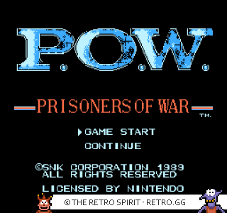 Game screenshot of P.O.W.: Prisoners of War