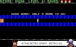 Game screenshot of Dangerous Dave