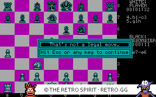 Game screenshot of The Chessmaster 2000