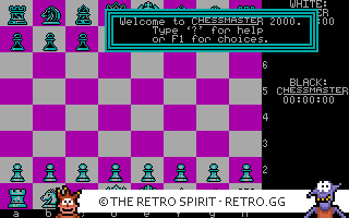 Game screenshot of The Chessmaster 2000