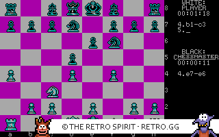 Game screenshot of The Chessmaster 2000