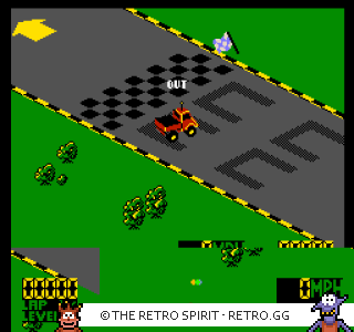 Game screenshot of R.C. Pro-Am