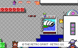 Game screenshot of Commander Keen 2: The Earth Explodes