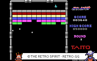 Game screenshot of Arkanoid