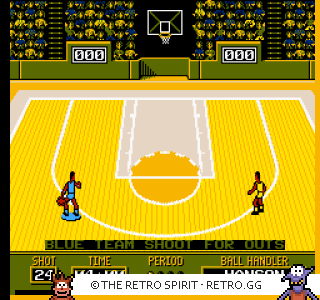 Game screenshot of Roundball: 2-on-2 Challenge