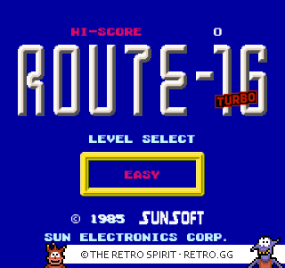 Game screenshot of Route-16 Turbo