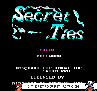 Game screenshot of Secret Ties