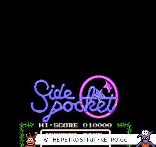 Game screenshot of Side Pocket