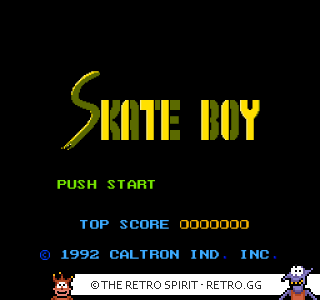 Game screenshot of Skate Boy