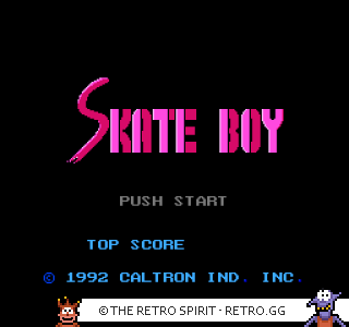 Game screenshot of Skate Boy