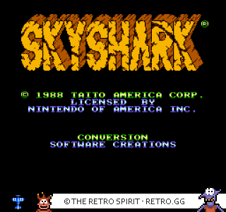 Game screenshot of Sky Shark