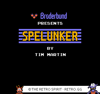 Game screenshot of Spelunker